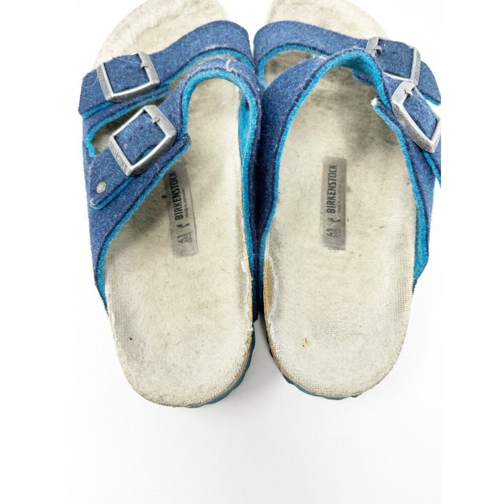 Birkenstock Blue Double Strap Sandals - Picture 4 of 9